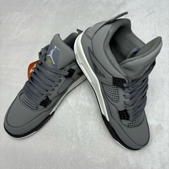 Men’s Cool Gray Mid-top Sneakers - Picture 2 of 6